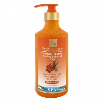 H&B шампунь с облепиховым маслом для сухих окрашенных волос, 780 мл