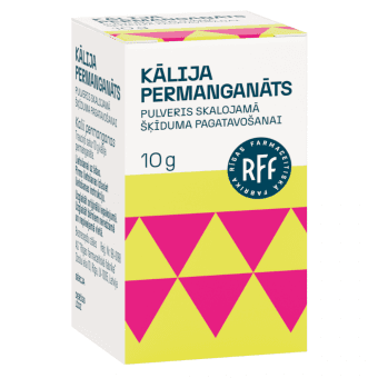 KĀLIJA PERMANGANĀTS RFF pulveris, 10 g