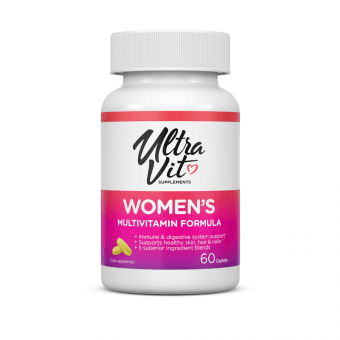 ULTRAVIT WOMEN'S MULTIVITAMIN FORMULA, 60 kapletes