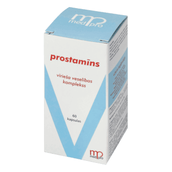 PROSTAMĪNS комплекс для мужского здоровья, капсулы, 60 шт.