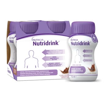 NUTRICIA NUTRIDRINK с шоколадным вкусом, 4 шт., 125 мл