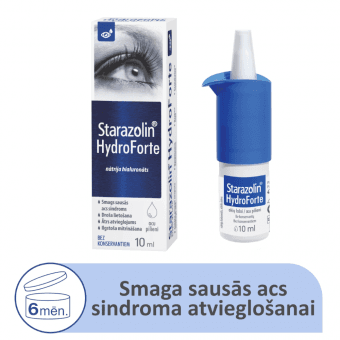 STARAZOLIN acu pilieni HYDROFORTE, 10 ml