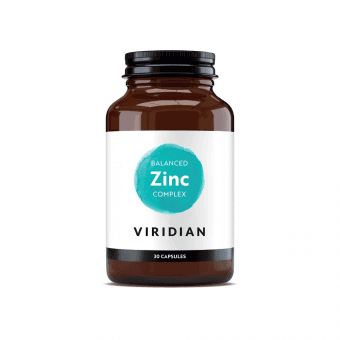 VIRIDIAN Balanced Zinc Complex, 30 капсулы