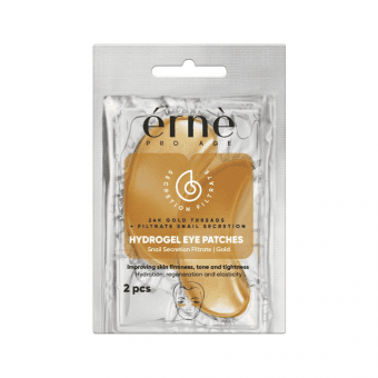 ERNE гидрогелевые патчи для глаз SNAIL & GOLD, 2 шт.
