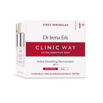 CLINIC WAY FIRST WRINKLES pretgrumbu dienas dermokrēms SPF15, 50 ml