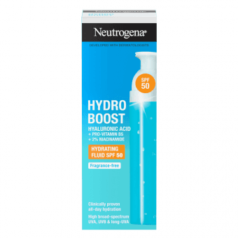 NEUTROGENA увлажняющая жидкость HYDRO BOOST SPF 50+, 50 мл