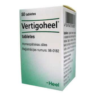 VERTIGOHEEL tabletes, N50