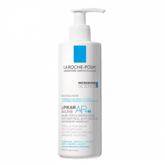 LA ROCHE-POSAY lipīdus atjaunojošs ķermeņa balzams pret ādas kairinājumu un niezi LIPIKAR BAUME AP+M, 400 ml