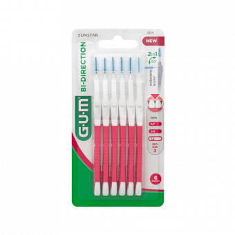 GUM межзубная щётка Bi-DIRECTION, 1,2 мм, 6 шт.
