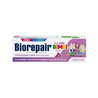 BIOREPAIR зубная паста виноградная KIDS, 0–6 лет, 50 мл