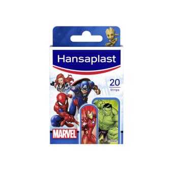 HANSAPLAST пластыри для детей KIDS MARVEL, 20 шт.