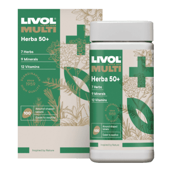 LIVOL MULTI HERBA 50+, таблетки, 100 шт.