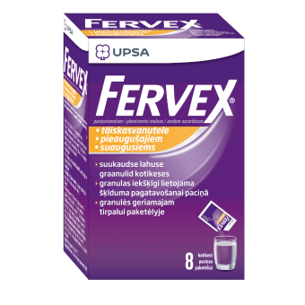 FERVEX 500 мг/25 мг/200 мг гранулы, N8