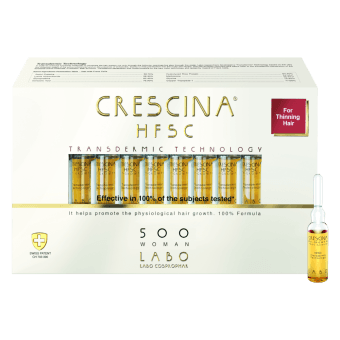CRESCINA TRANSDERMIC ампулы для роста волос 500, для женщин, 20 ампул
