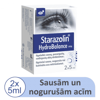 STARAZOLIN HYDROBALANCE acu pilieni, 2 gab., 5 ml
