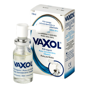 VAXOL ausu izsmidzināms līdzeklis, 10 ml