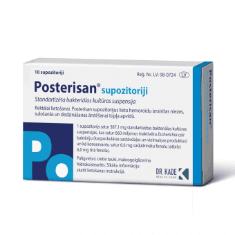 POSTERISAN суппозитории, N10