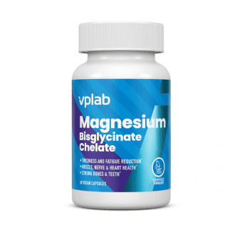VPLAB Magnesium bisglycinate, 60 капсулы