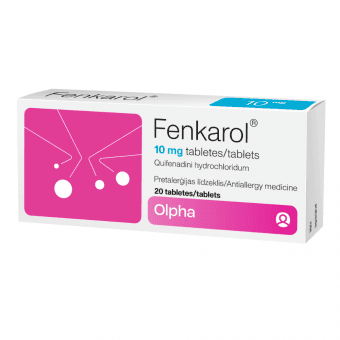 FENKAROL 10 mg tabletes, N20