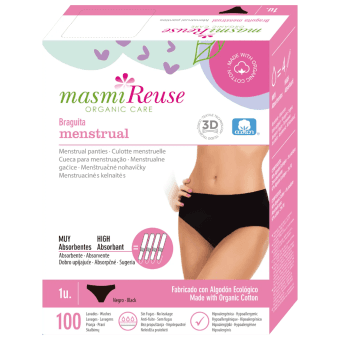 MASMI menstruālās biksītes S izmērs, 1 gab.