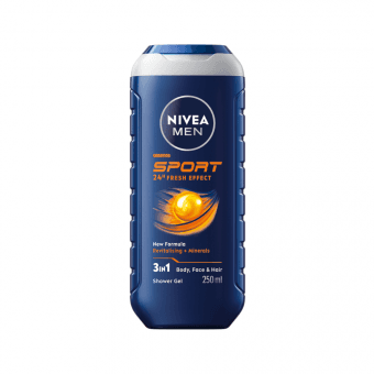 NIVEA гель для душа для мужчин SPORT, 250 мл