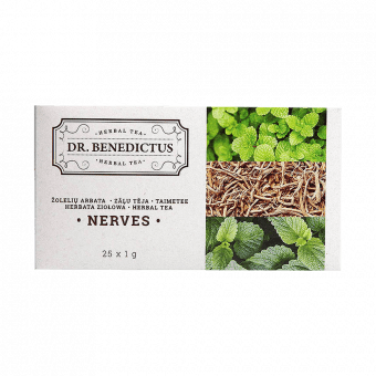 DR. BENEDICTUS NERVES zāļu tēja, 25 paciņas