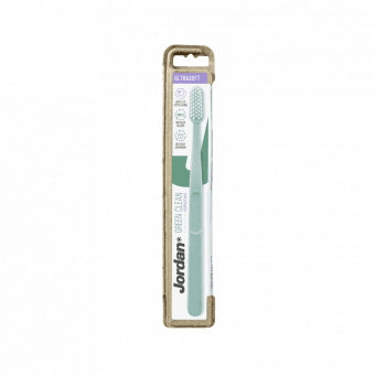 JORDAN зубная щётка, особо мягкая GREEN CLEAN SENSITIVE, 1 шт.