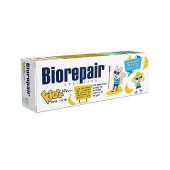 BIOREPAIR зубная паста банановая KIDS, 0–6 лет, 50 мл