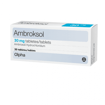 AMBROKSOL 30 мг таблетки, N20
