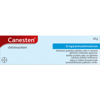 CANESTEN 10mg/g krēms, 20 g