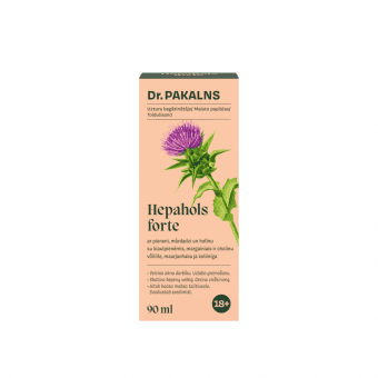 DR.PAKALNS HEPAHOLS FORTE с одуванчиком, расторопшей и холином, 90 мл