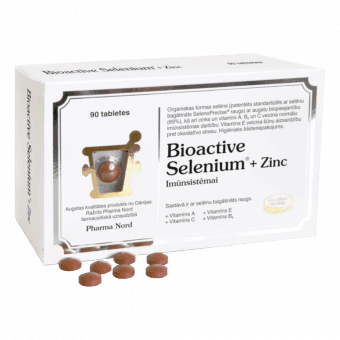 BIOACTIVE SELENIUM + ZINC таблетки, 90 шт.