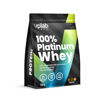 VPLAB протеин со вкусом шоколада PLATINUM WHEY, 750 г