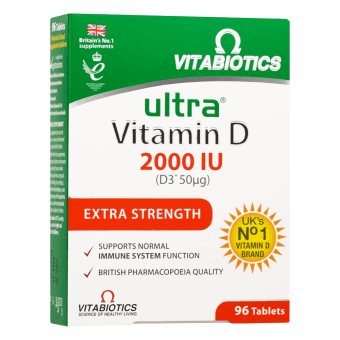 ULTRA VITAMIN D 2000SV, 96 tabletes