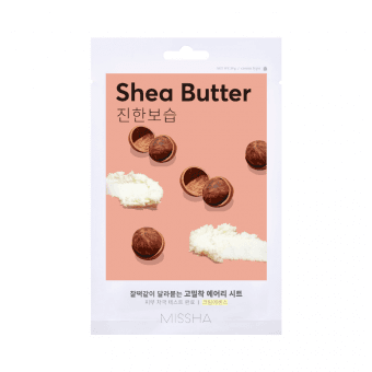 MISSHA тканевая маска с маслом ши AIRY FIT, 19 г