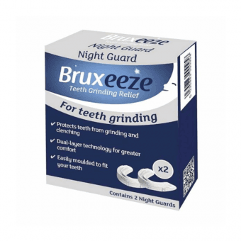 BRUXEEZE nakts aizsargs zobu griešanai un saspiešanai, 1 gab.
