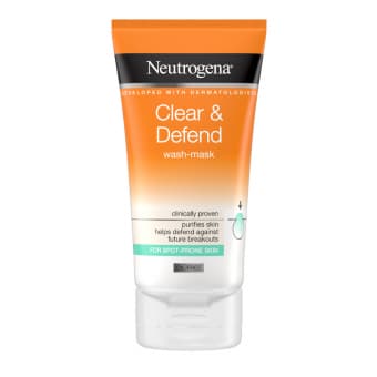 NEUTROGENA маска для лица 2-в-1 CLEAR&DEFEND, 150 мл
