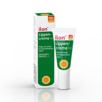 ILON крем для губ против герпеса HS, SPF30, 10 мл