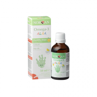 NORSAN масло со вкусом лимона OMEGA-3 ALGA, 50 мл