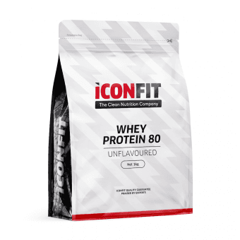 ICONFIT протеин без вкуса WHEY PROTEIN 80, 1 кг