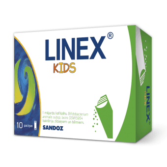 LINEX KIDS порошок для приготовления пероральной суспензии, 10 пакетики