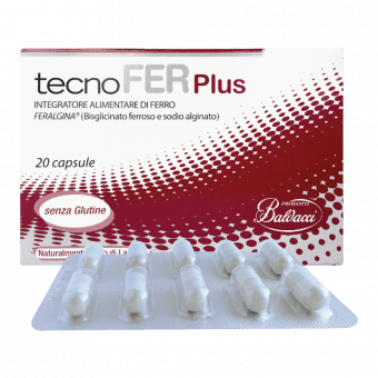 TECNOFER PLUS kapsulas, 20 gab.