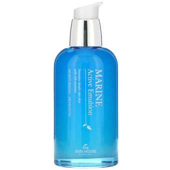 THE SKIN HOUSE увлажняющая эмульсия с экстрактом водорослей и морской водой MARINE, 130 мл