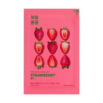 HOLIKA HOLIKA тканевая маска PURE ESSENCE STRAWBERRY, 20 мл