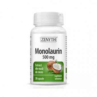 ZENYTH Monolaurīns 500 mg, 30 kapsulas