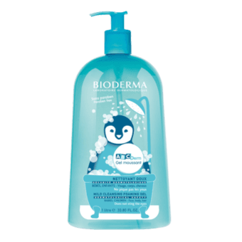 BIODERMA ABCDERM attīrošs gels bērniem, 1 l