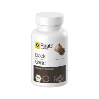 RAAB VITALFOOD Порошок черного чеснока органический, 50 капсулы