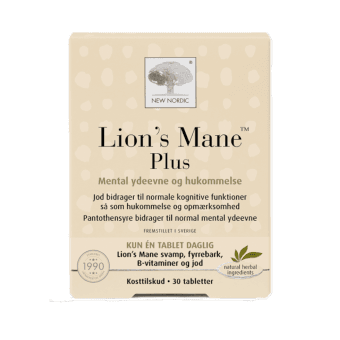 NEW NORDIC таблетки LION’S MANE PLUS, 30 шт.