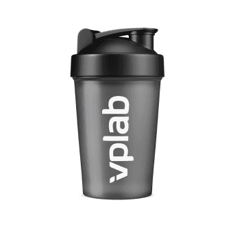 VPLAB šeikeris ar blendera bumbiņu-melns, 500 ml