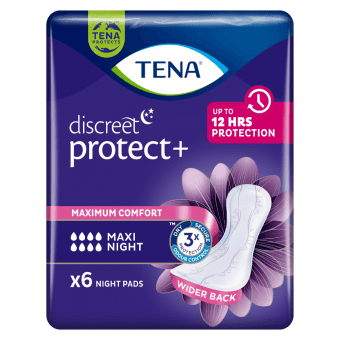 TENA nakts uroloģiskās paketes MAXI NIGHT, 6 gab.